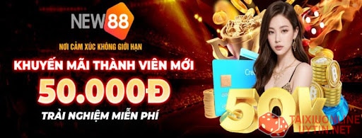 New88 - Khuyến mãi thành viên mới 50k liền tay